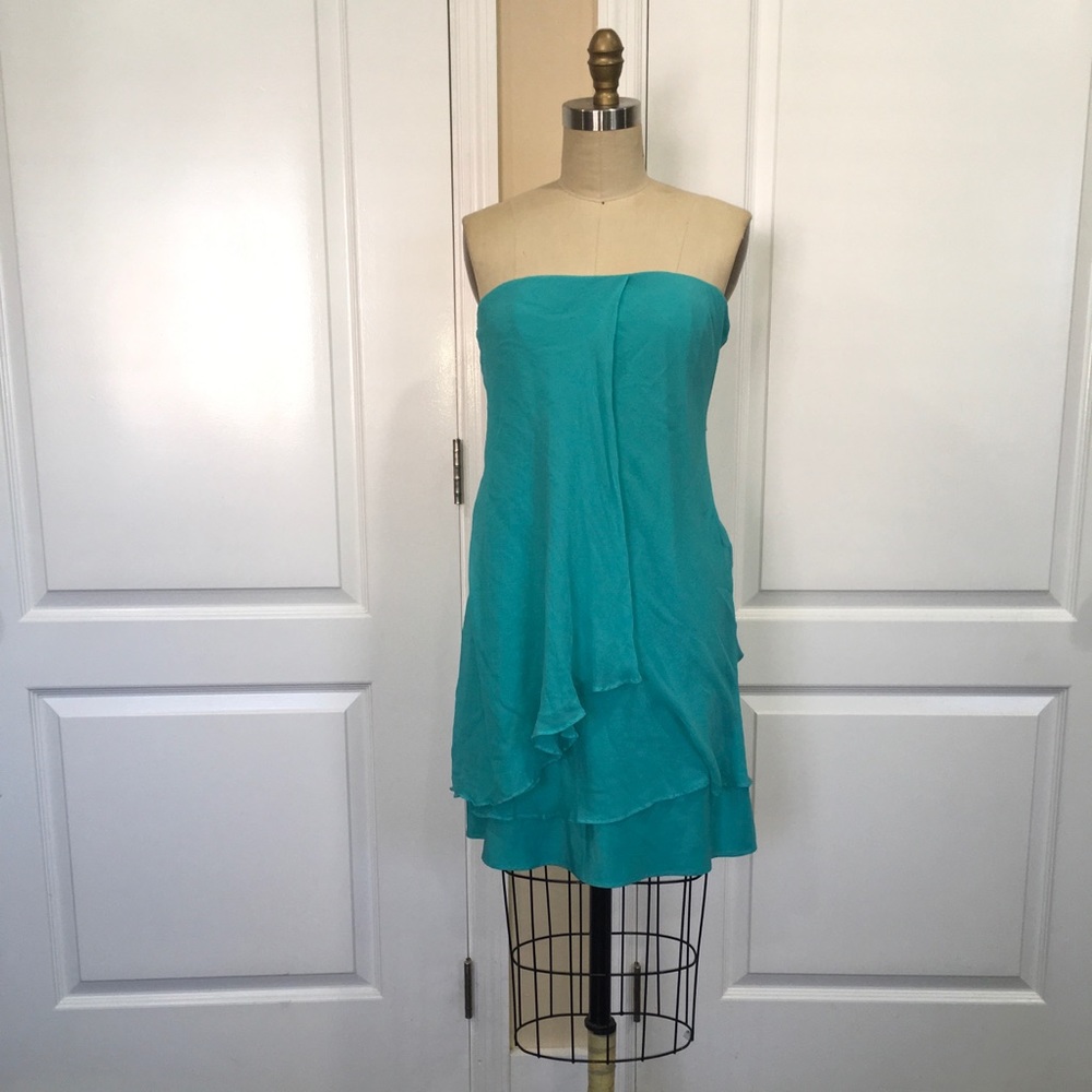 Suzi Chin for Maggie Boutique Strapless Dress